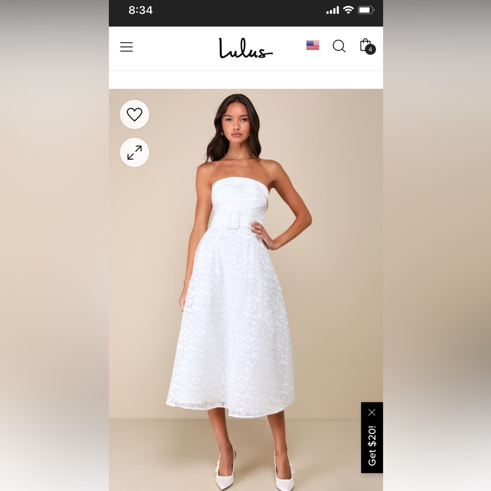 NWT. Size small. Beautiful dress, never worn just decided on another dress.